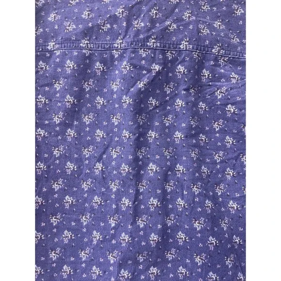 Vintage Ladies Looney Tunes Shirt Corduroy Purple Tweety Bird Size 18W/20W - Picture 5 of 6